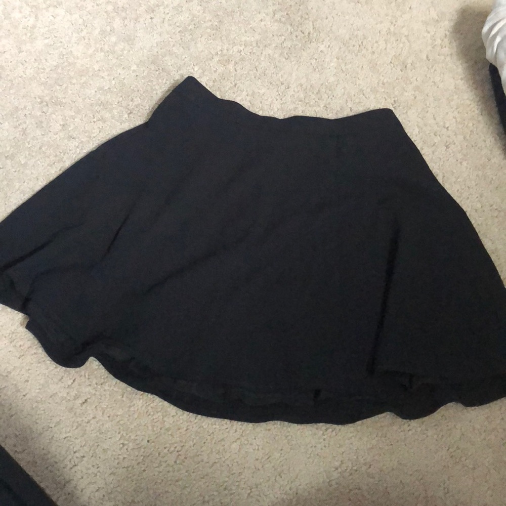 Black dress skirt